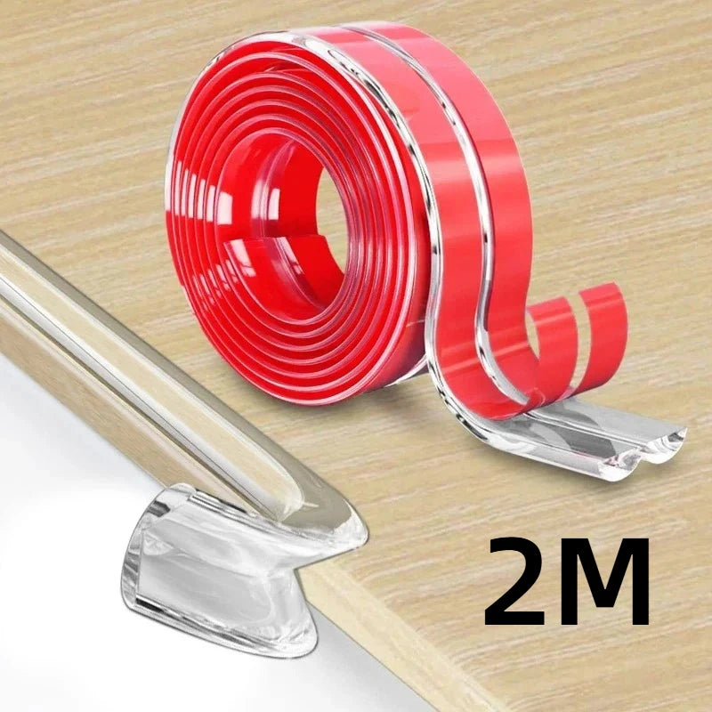 Transparent Silicone Corner Protectors – Edge Guards 1M 2M 3M