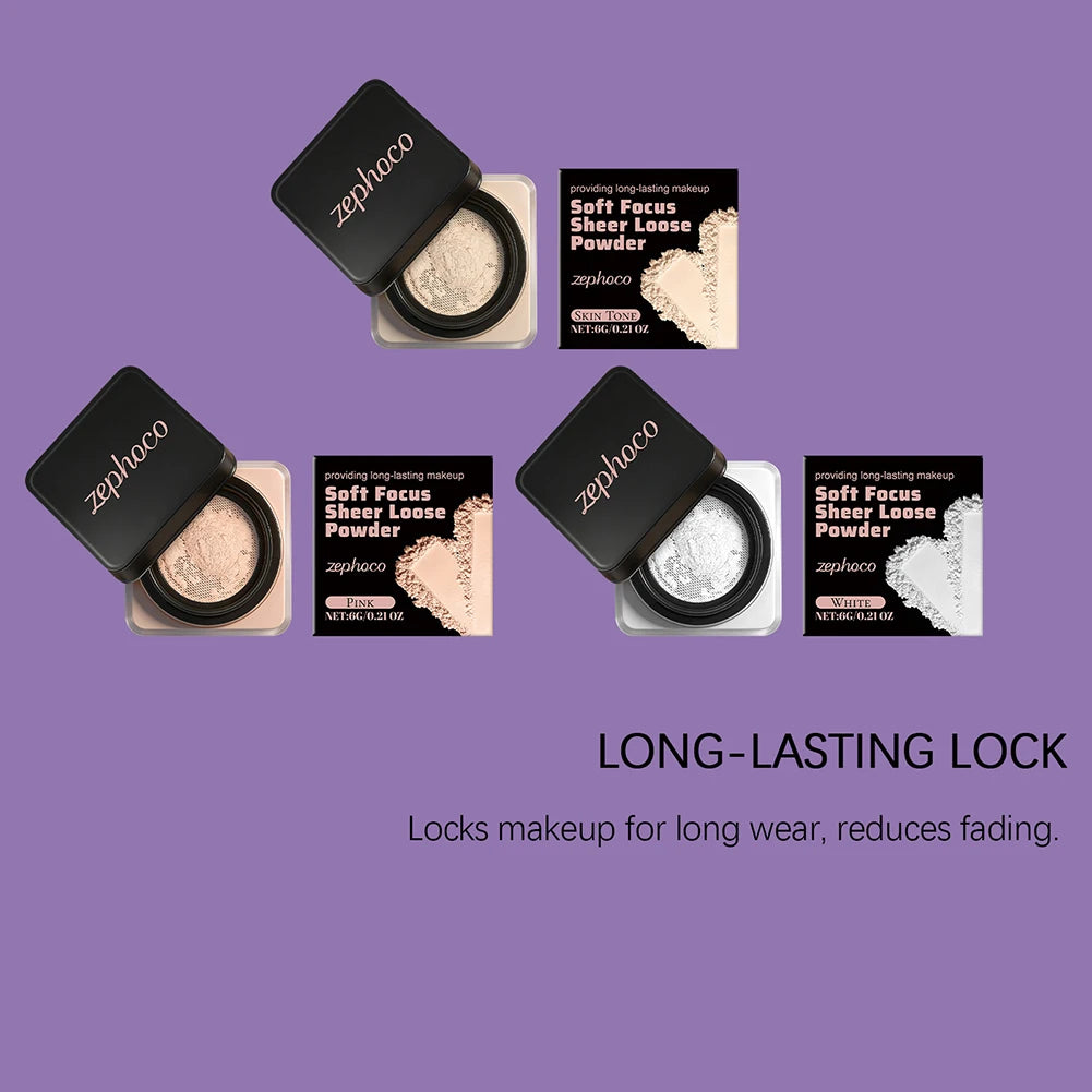 Misscheering Easy-Bake Loose Setting Powder – Matte Finish
