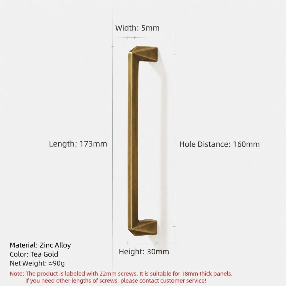Zinc Alloy Cabinet Door Handle – Brushed Nickel Drawer Knob