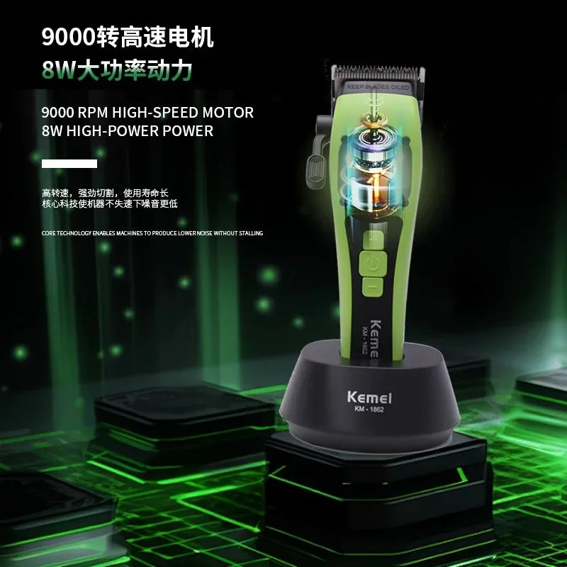 Kemei KM-1862/1863 Cordless Professional Hair Clipper Trimmer
