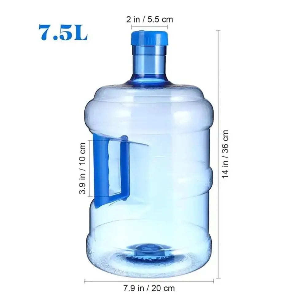 Portable 5L/7.5L Reusable Water Jug – Outdoor Storage Barrel
