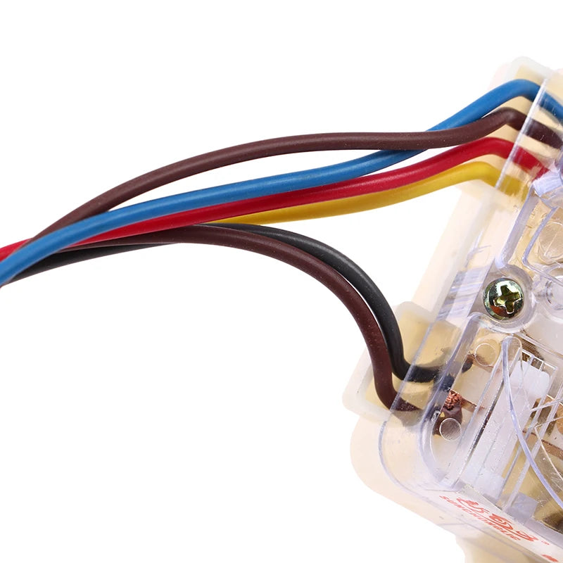 6-Wire 180° Washing Machine Timer Switch – Twin-Tub Replacement