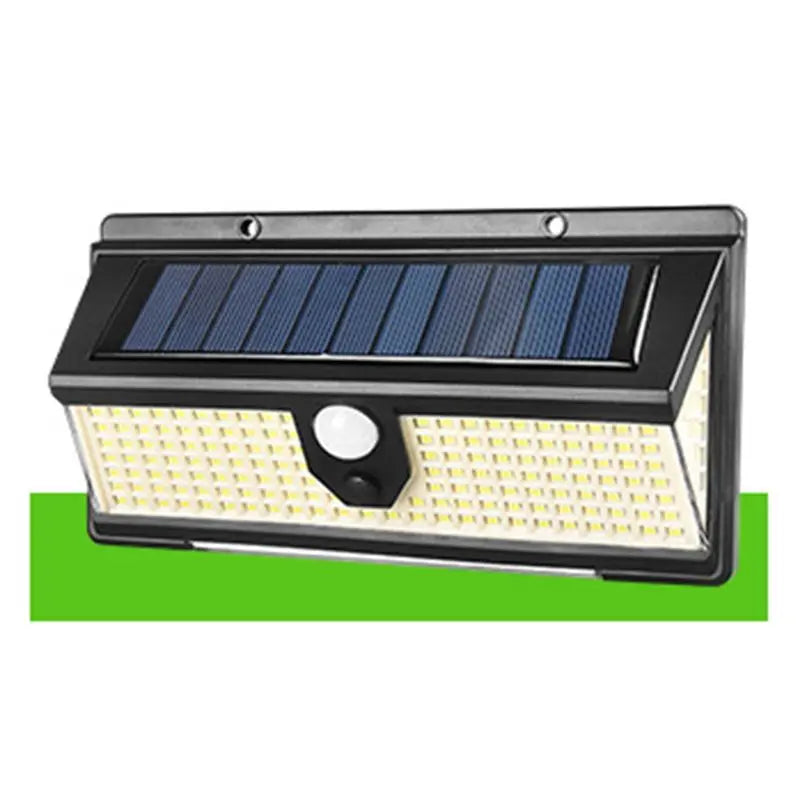 Solar Motion Sensor Wall Light 190 LED Waterproof Garden Light