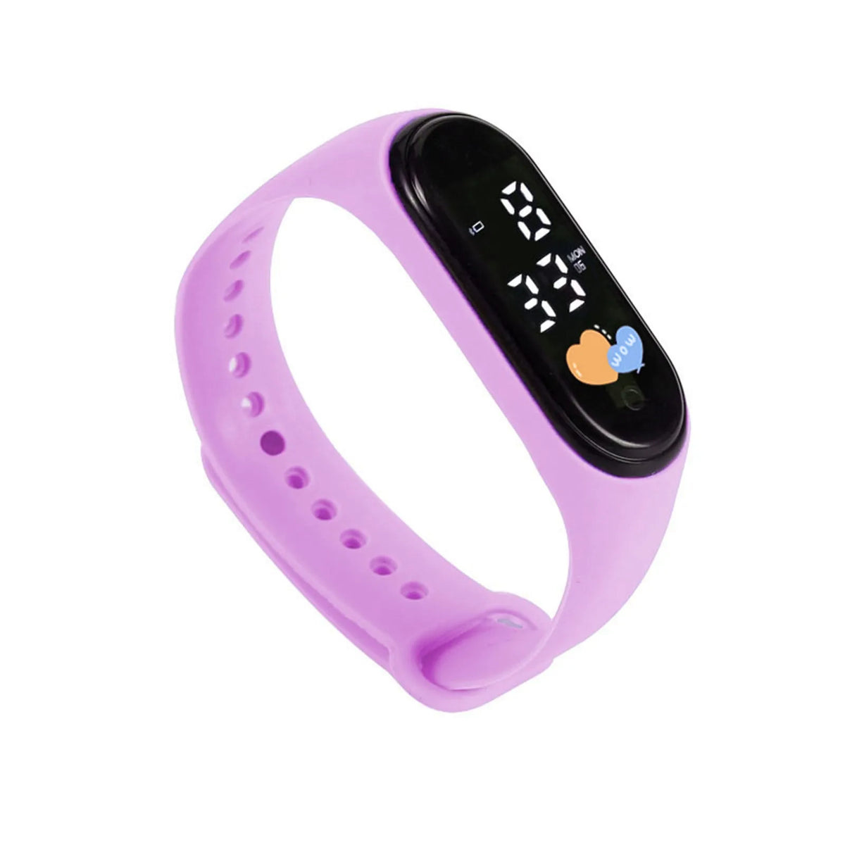 Kids LED Digital Watch Waterproof Colorful Silicone Wristband