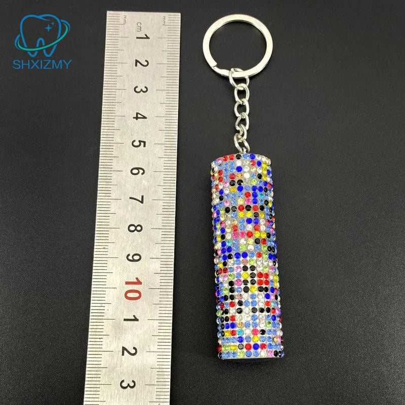 5ml Rhinestone Perfume Spray Keychain – Mini Travel Atomizer