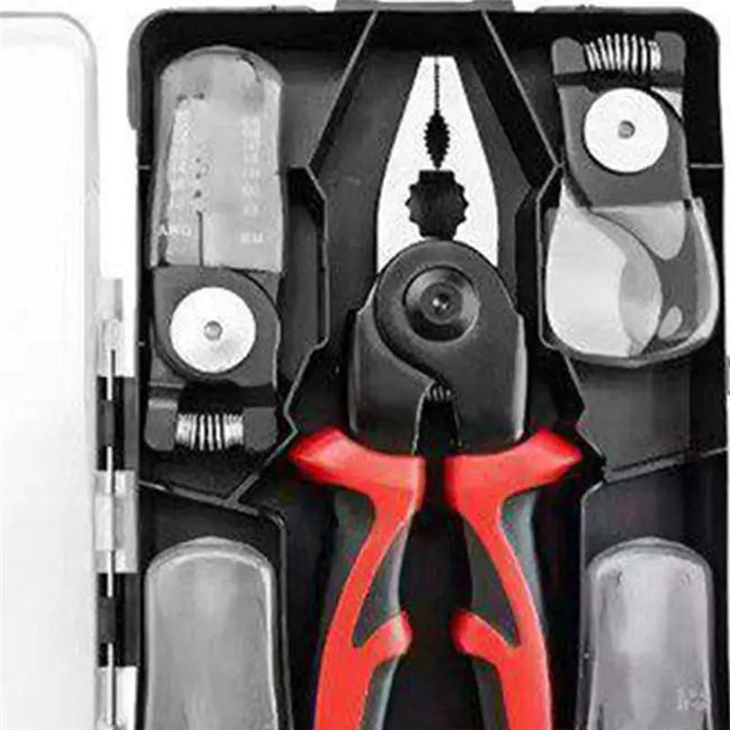 5-in-1 Replaceable Head Pliers Set – Electrician Tool Kit