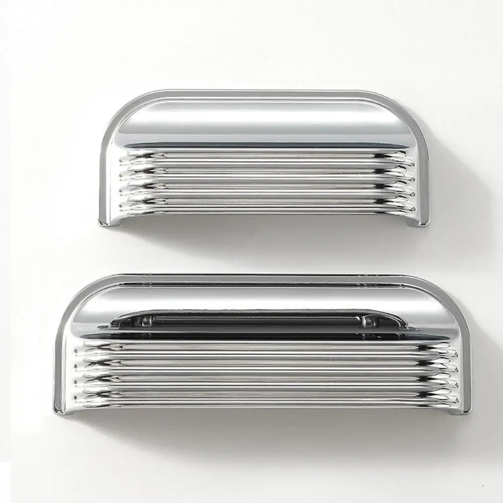 Zinc Alloy Hammered Cabinet Pulls – Brushed Gold Handles
