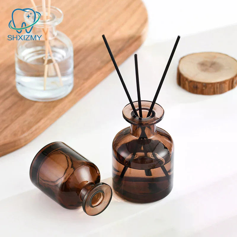 50ml Glass Reed Diffuser Bottle – Refillable Fragrance Jar