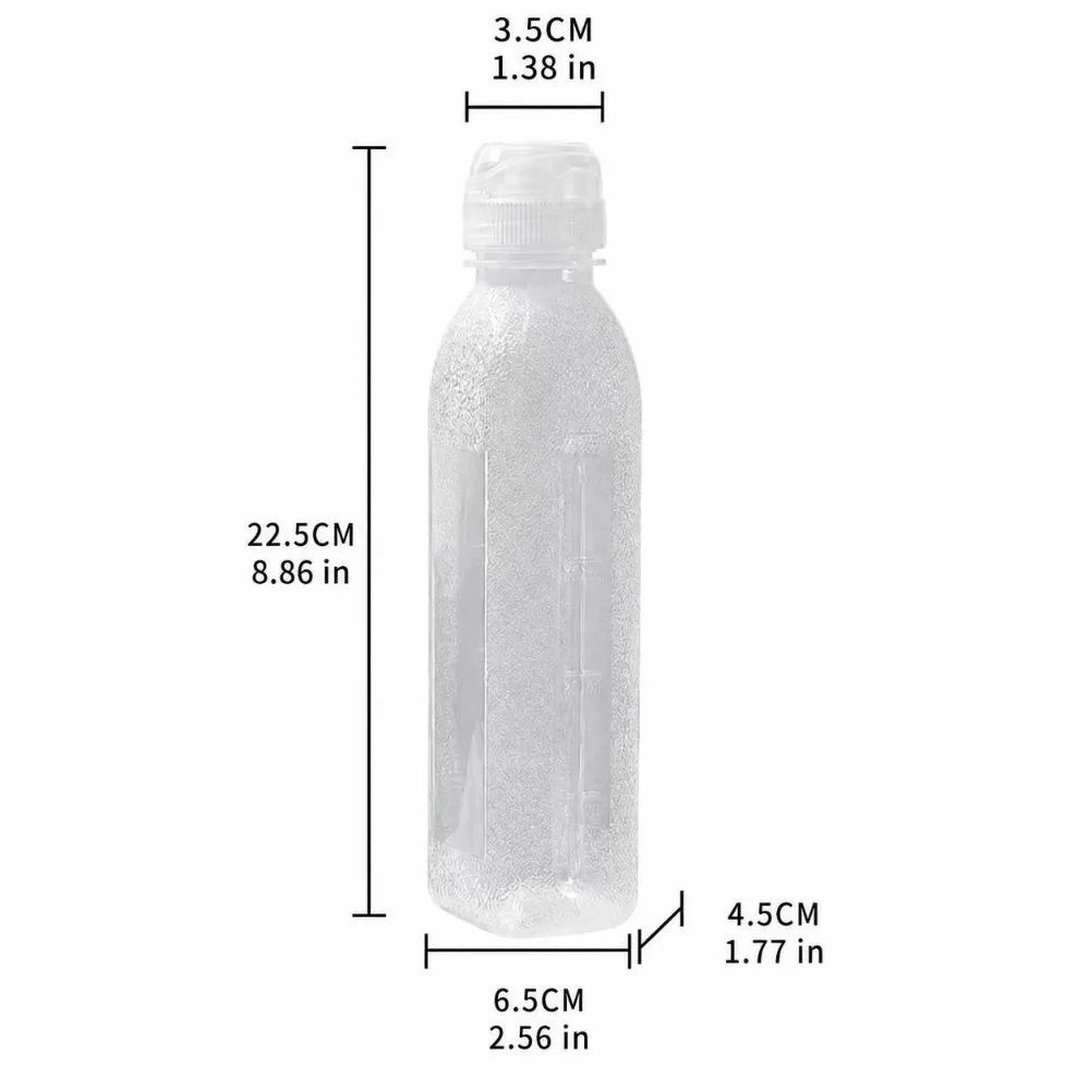 4-Pack 500ml Clear Squeeze Condiment Bottles – BBQ & Kitchen