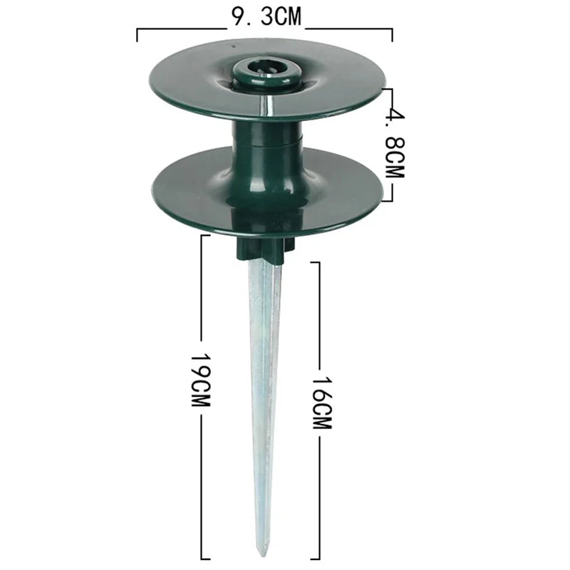 Garden Hose Guide Wheel Stake – Tangle-Free Hose Routing