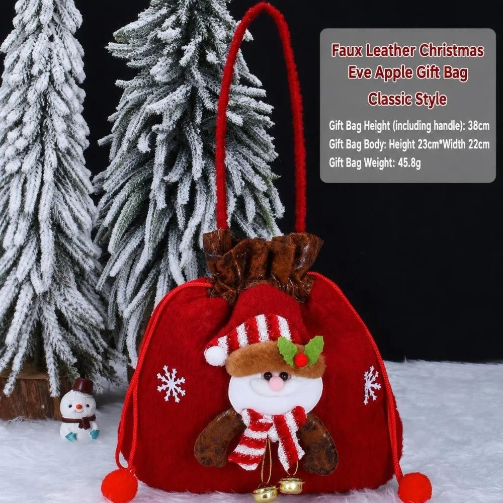 Christmas Gift Bags Kids Candy Tote Bags – Festive Party Bags