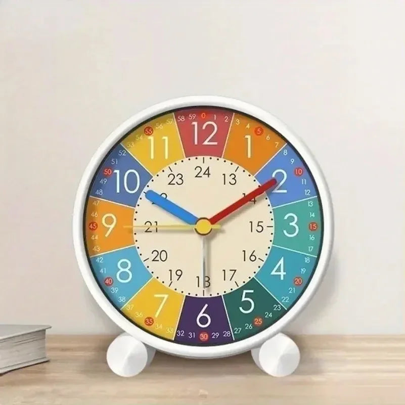 Kids Cartoon Analog Desktop Alarm Clock – Bedroom & Desk
