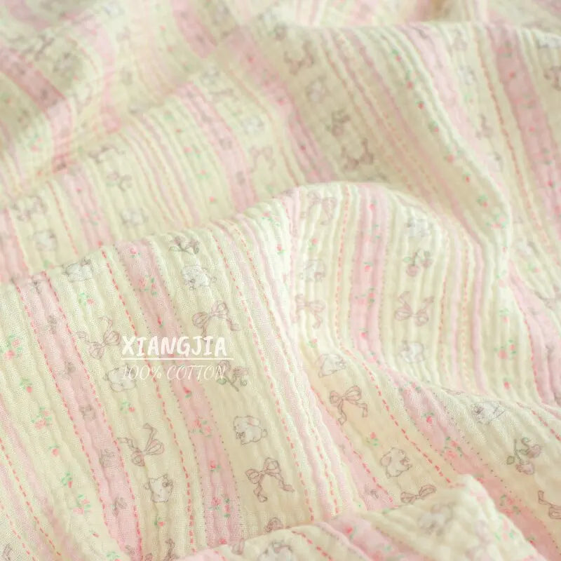 Class A Baby Cotton Double-Layer Gauze Fabric 500×135cm