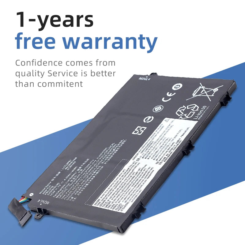 SUOZHAN L17L3P51 Battery for Lenovo ThinkPad E480 E490 E580 E590