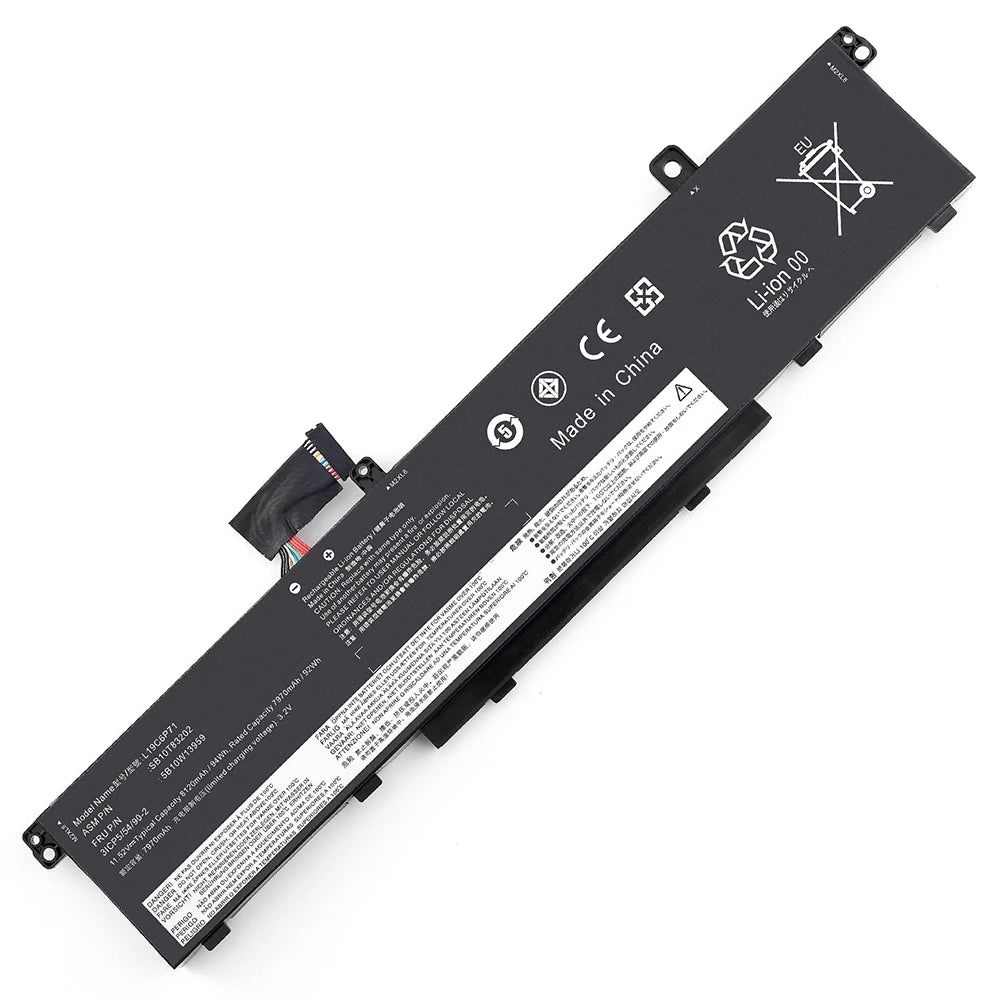 SUOZHAN L19C6P71 Battery for Lenovo ThinkPad T15G P15 P17 Gen 1