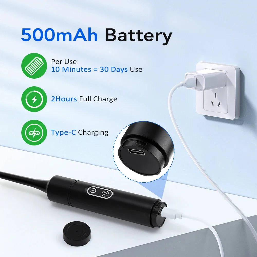 2-in-1 Electric Dental Scaler & Toothbrush | Plaque Remover Kit