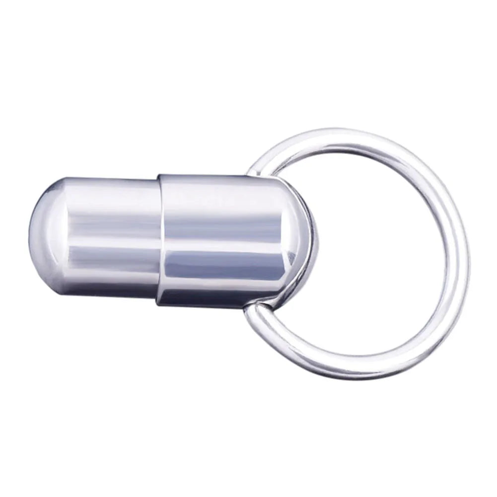 Vibrating Stainless Steel Barbell Body Jewelry – Navel Ring