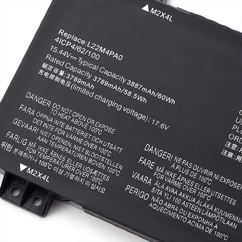 SUOZHAN L22M4PA0 60Wh Battery for Lenovo Legion Slim 5