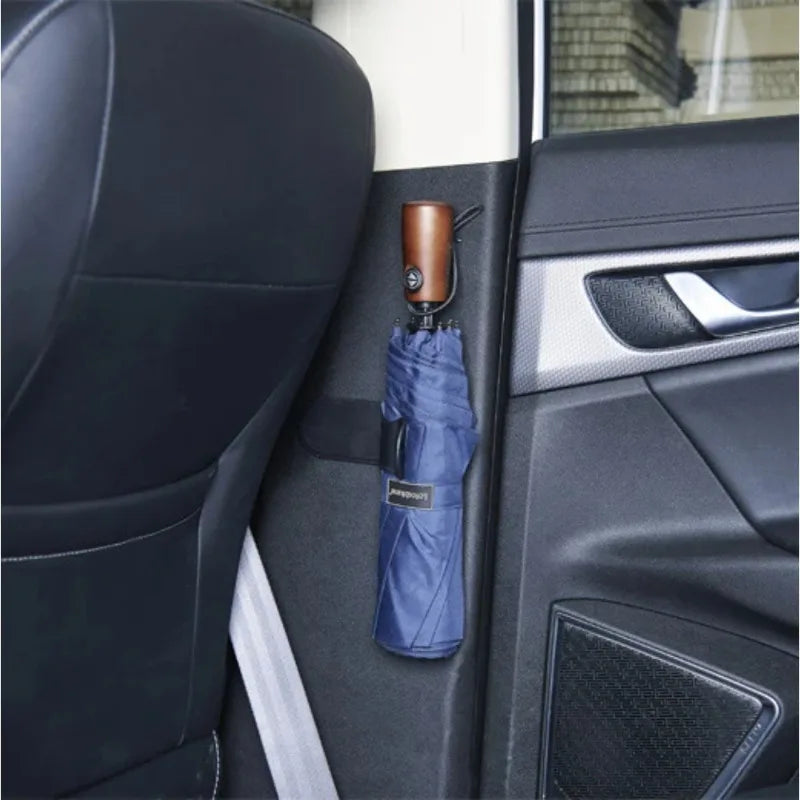 Portable Adhesive Car Umbrella Holder & Storage Rack
