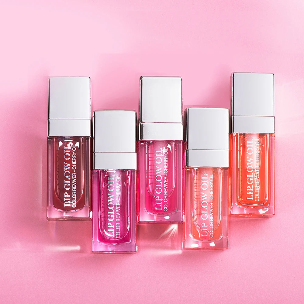 ibcccndc Lip Glow Oil – Moisturizing Cherry Seed Plumping Gloss