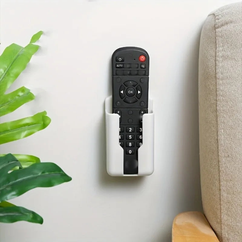 2-Pack Wall-Mounted Remote Control Holder & Organizer