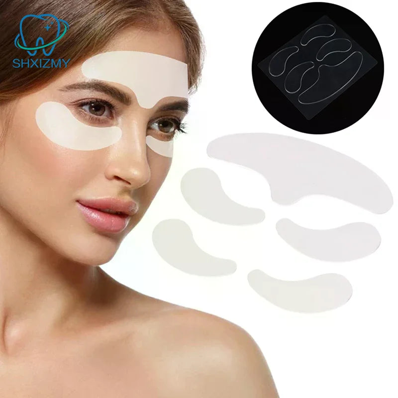 Reusable Silicone Anti-Wrinkle Patches – Face & Neck 5-Pc Set