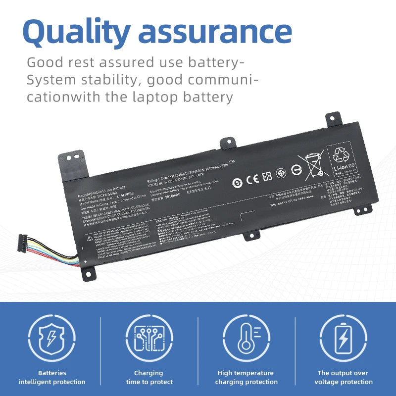 SUOZHAN Laptop Battery Lenovo IdeaPad 310 L15L2PB2 7.6V 2-Cell
