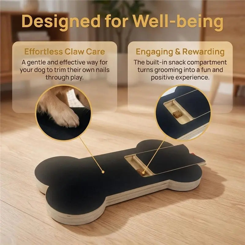 Dog Nail Scratch Board with Treat Dispenser | All Sizes