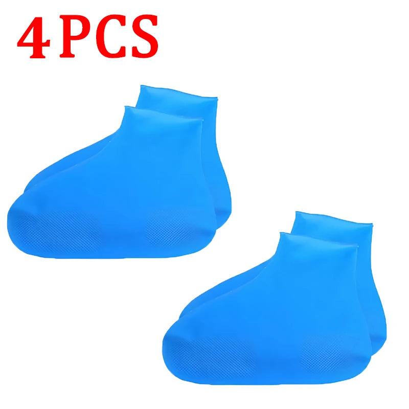 Silicone Waterproof Shoe Covers – Reusable Non-Slip Overshoes