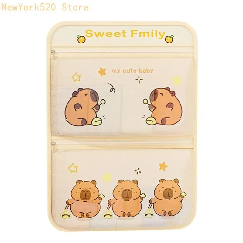 Wall Mounted Hanging Storage Bag – Foldable Kids Room Organizer