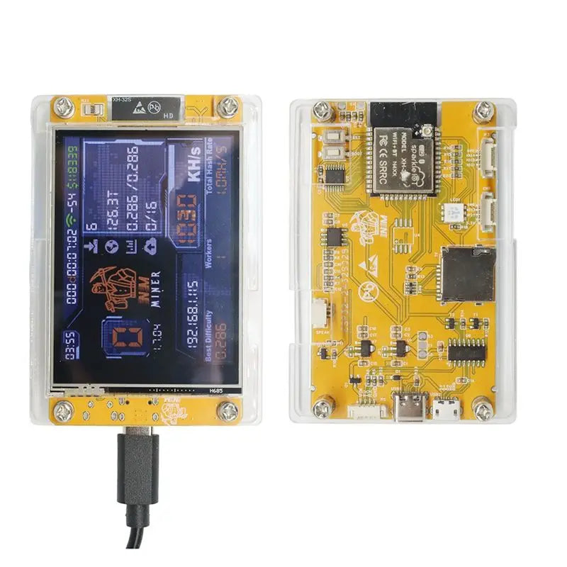 NerdMiner 1030KH/s Bitcoin Solo Lottery Miner 2.8" Display
