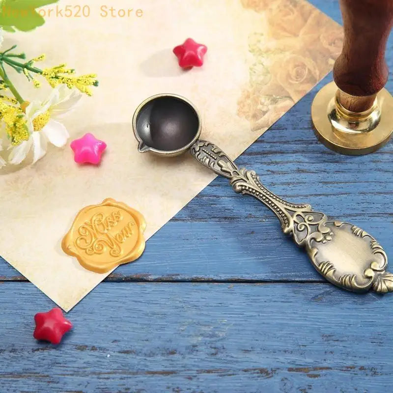 Elegant Metal Wax Sealing Spoon – Wax Melting Tool