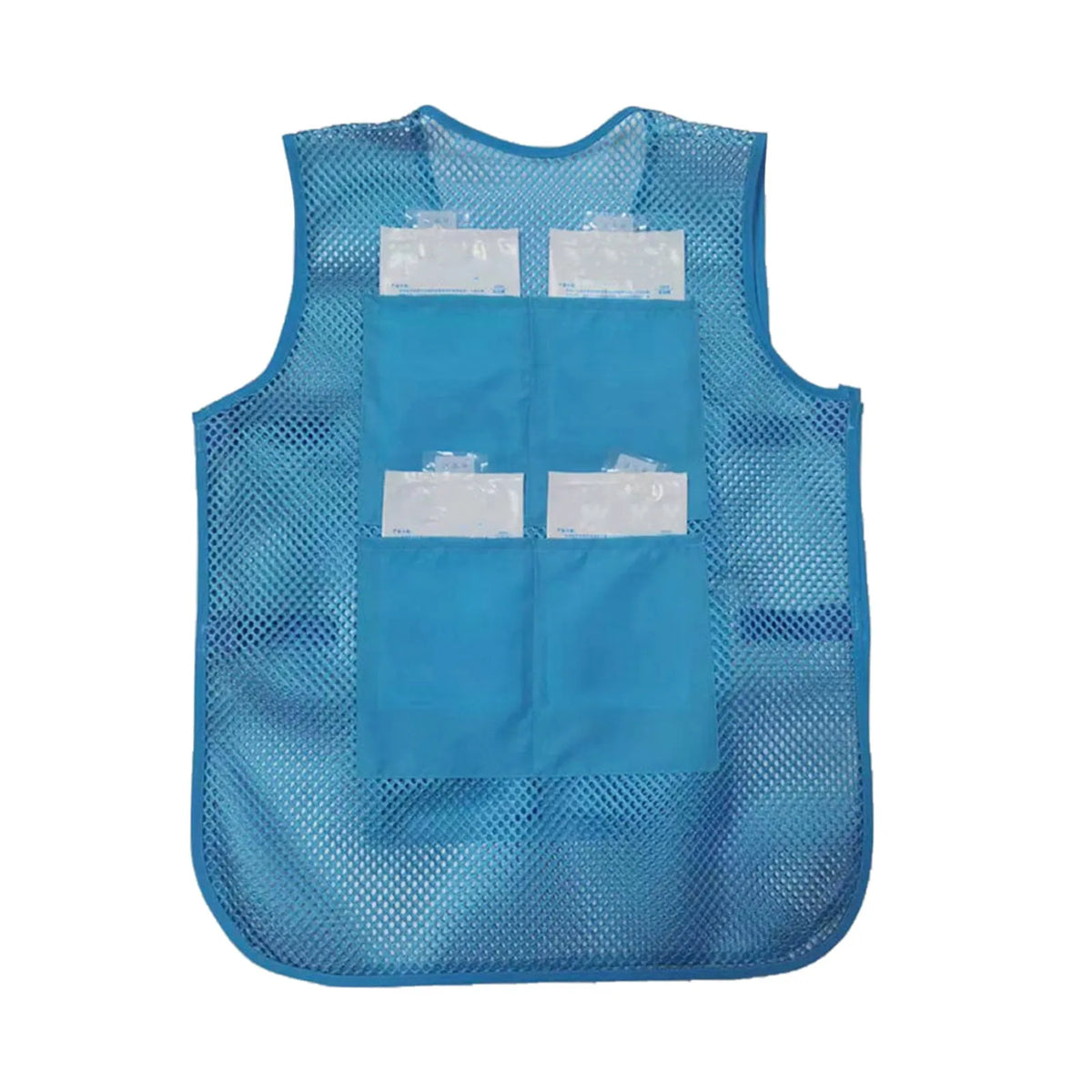 VIBE Cooling Ice Pack Vest with 8 Ice Packs | Summer Outdoor