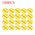 100Pcs Tile Leveling System Spacer Clips & Wedges 1–3mm