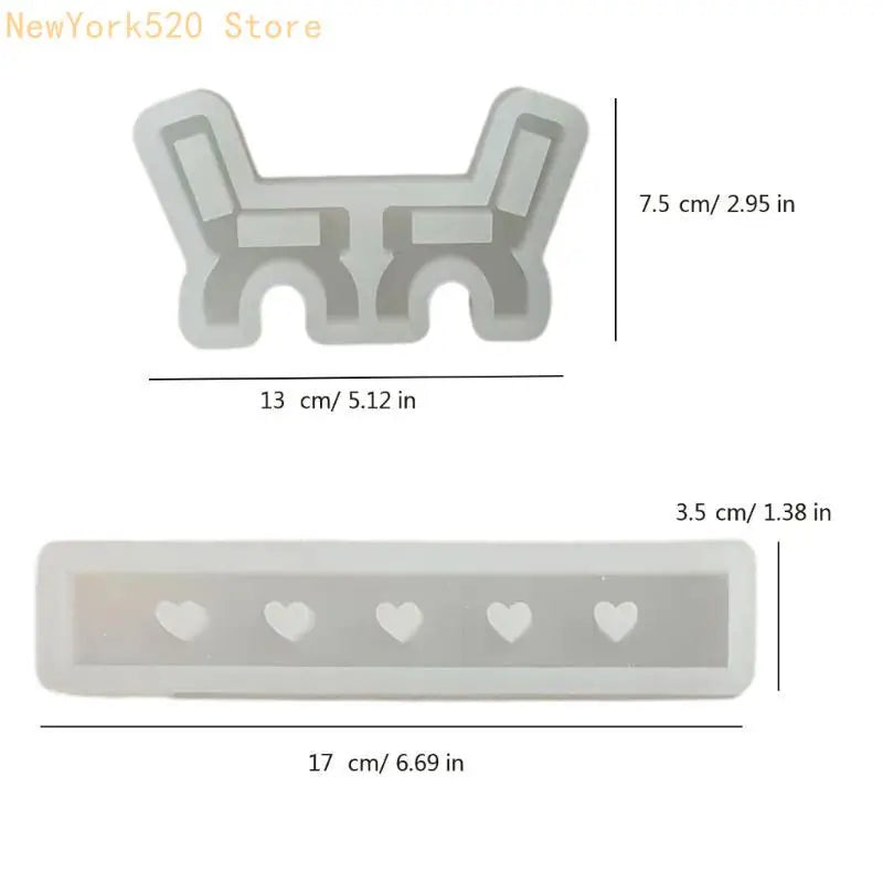 Bench & Chair Silicone Molds – Resin Plaster DIY Casting