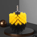 12-Piece Drill Brush & Scrub Pad Power Scrubber Set – Yellow