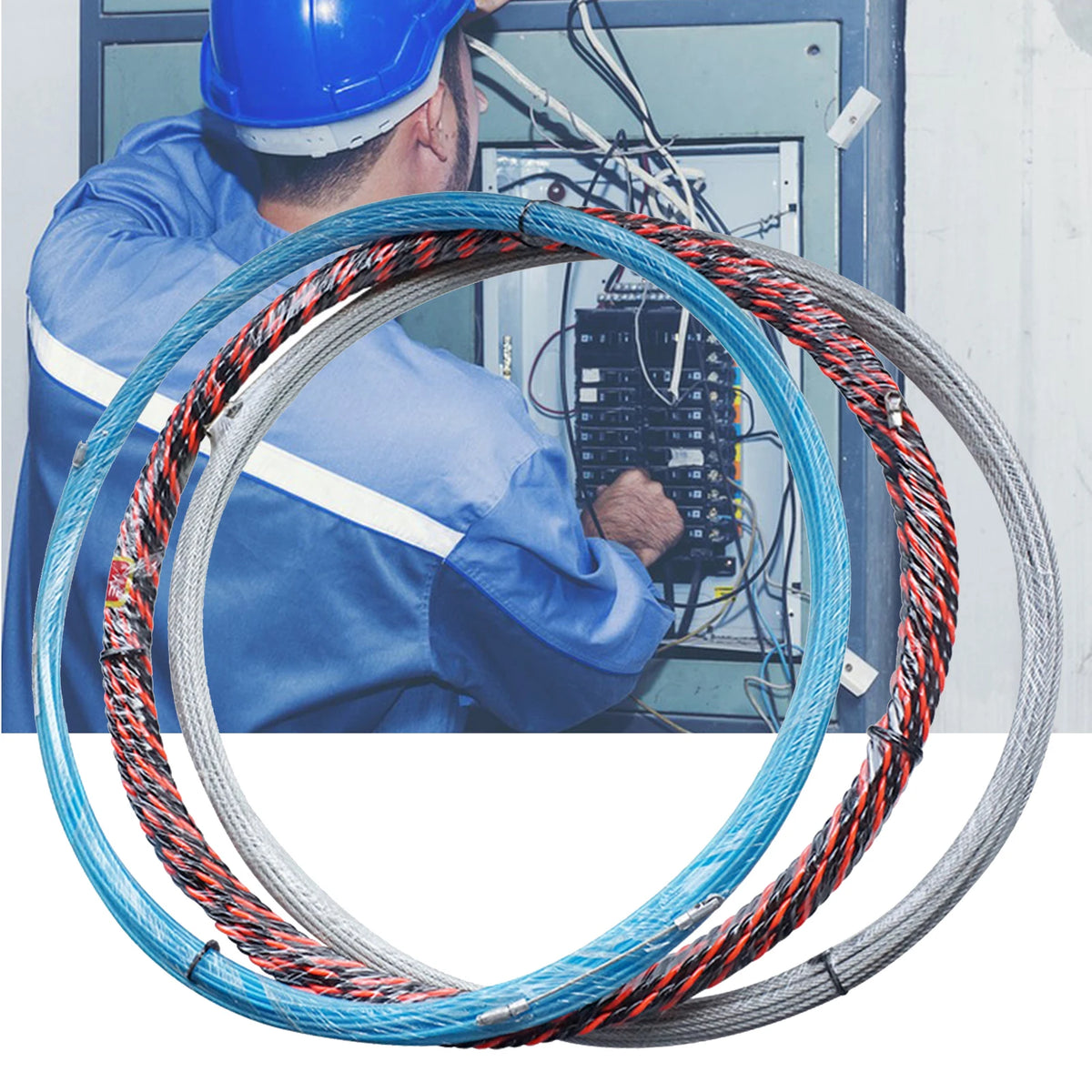 Electrical Fish Tape Wire Puller Kit – Wall & Conduit Guide