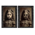 3D Face Changing Horror Portrait Frame | Halloween Decor