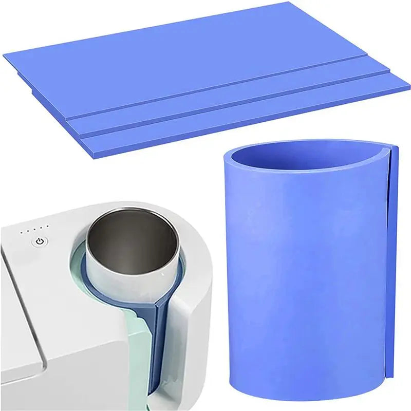 6-Pc Sublimation Tumbler Wrap Silicone Sheets & Mug Press Bundle