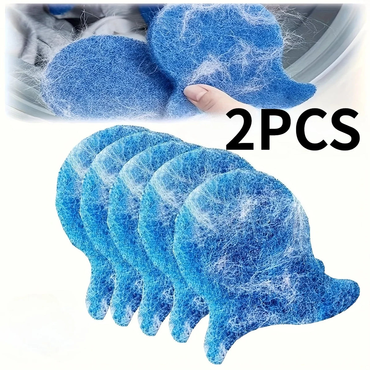Reusable Pet Hair Remover Balls for Washing Machine – 1/2/3 Pack
