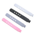 10-Pack Reusable Silicone Cable Ties – Cord Organizer Straps