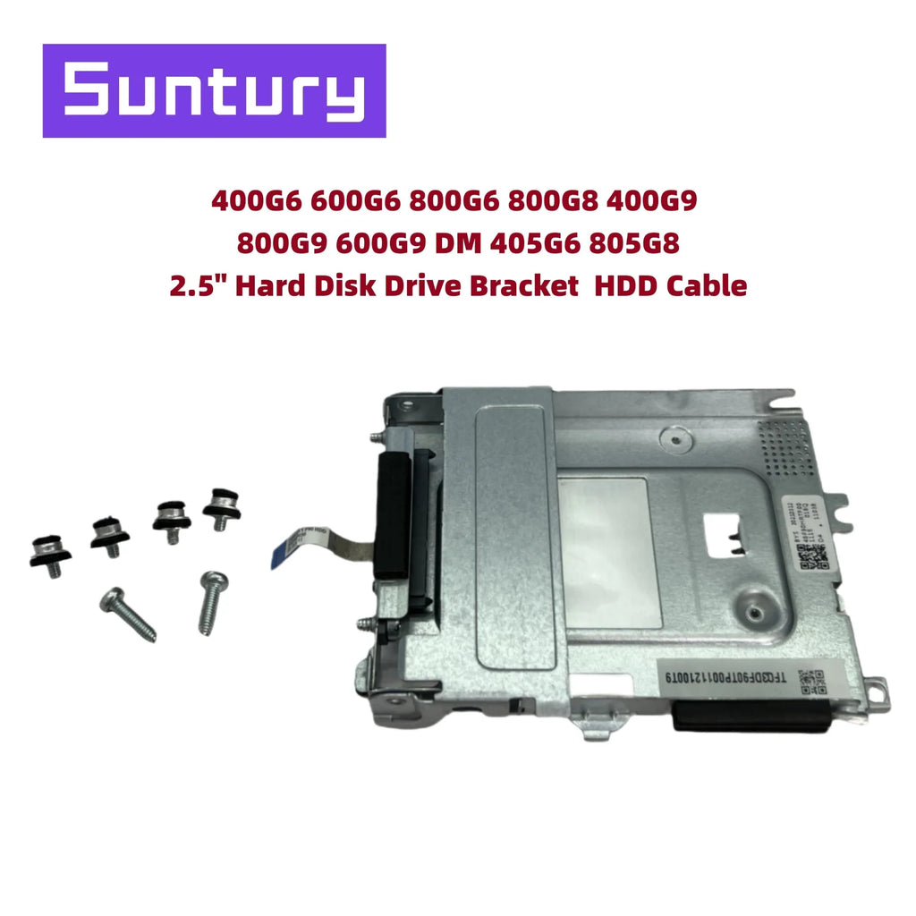 HP 400 G6 G8 G9 405 G6 DM 2.5" HDD Bracket Screw & Cable