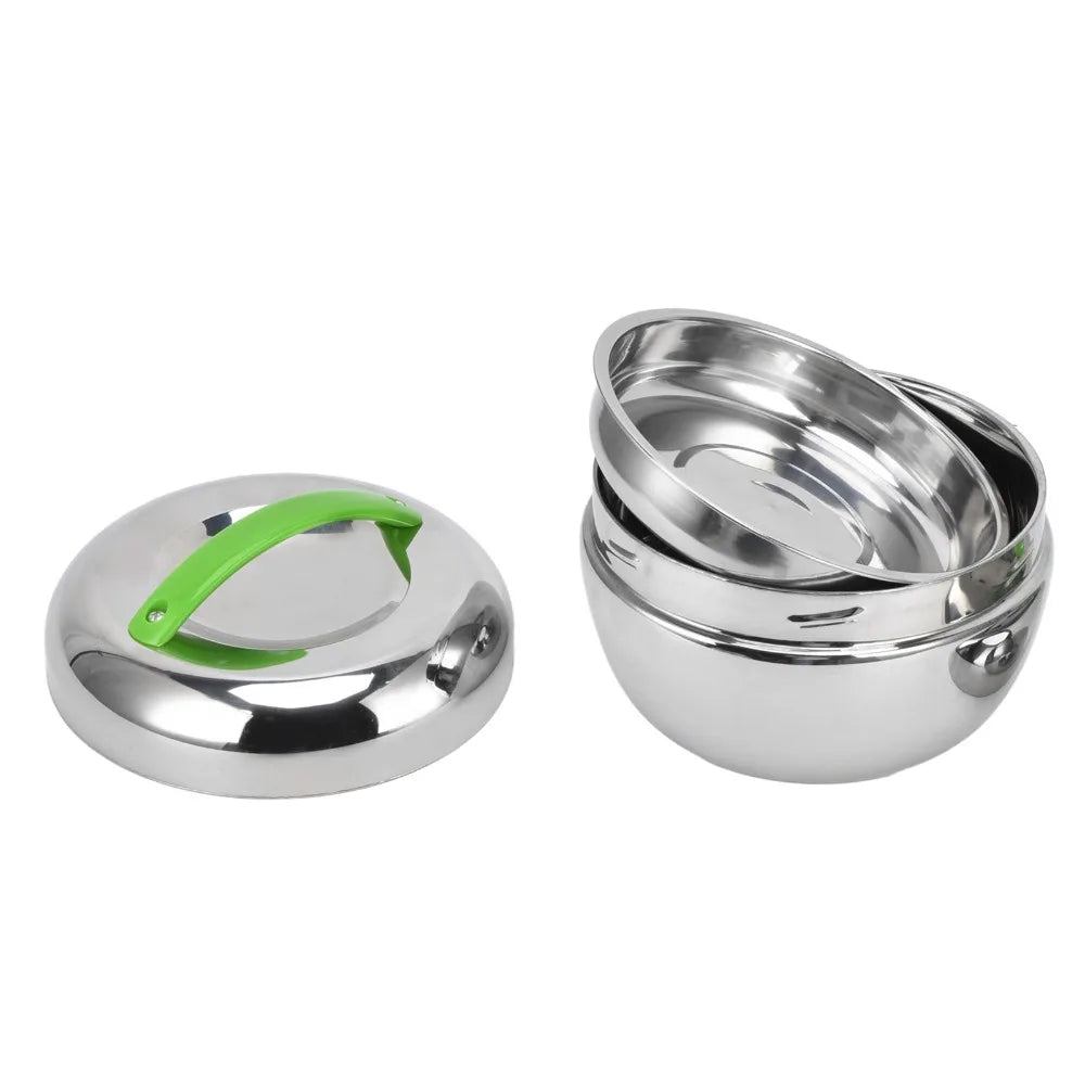 VIBE Insulated Stainless Steel Lunch Box 0.8L/1L Double Wall