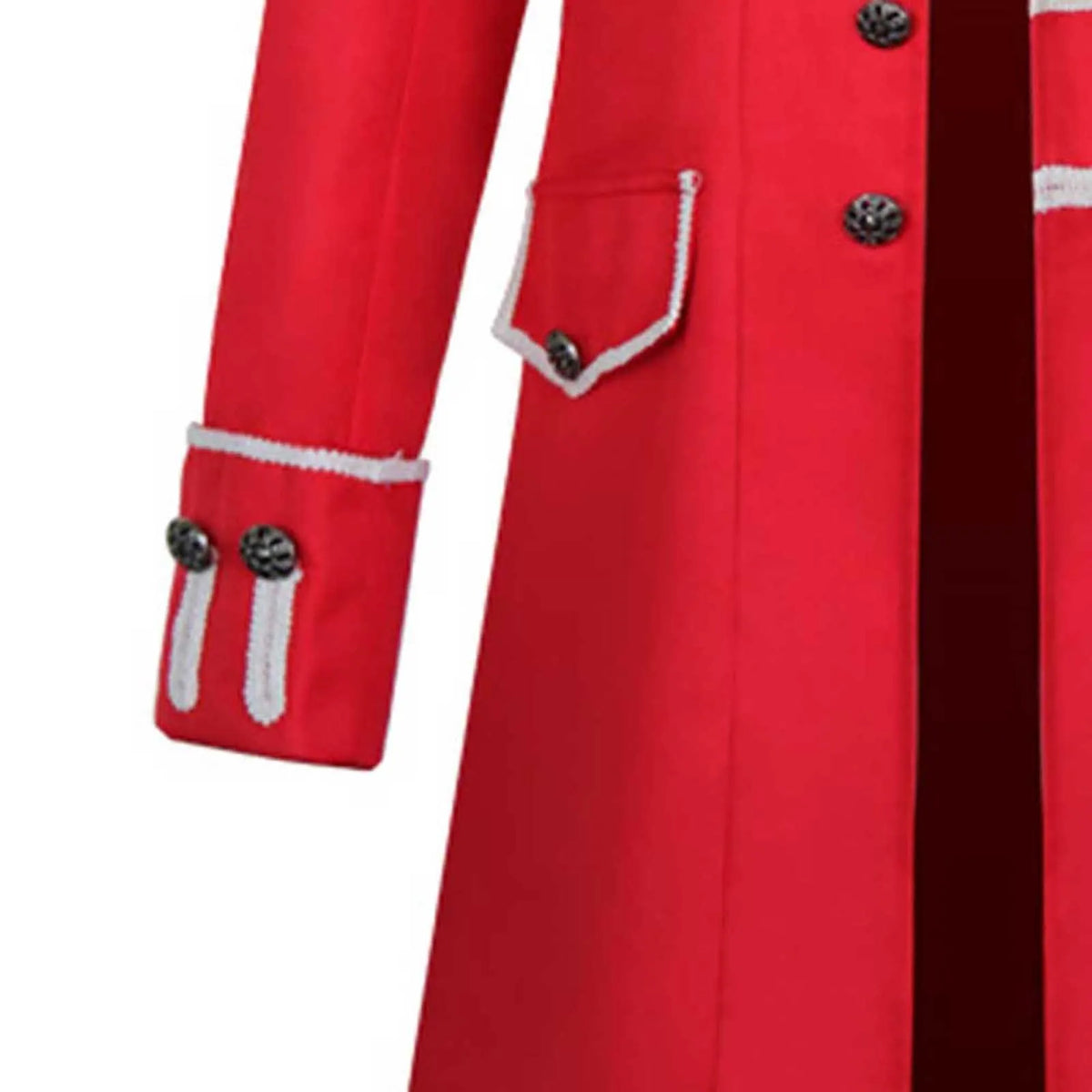 Men's Steampunk Gothic Tailcoat Vintage Long Trench Coat