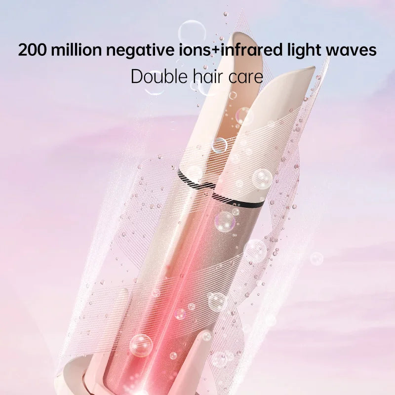 9-in-1 Automatic Curling Iron Negative Ion Smart Temp Control