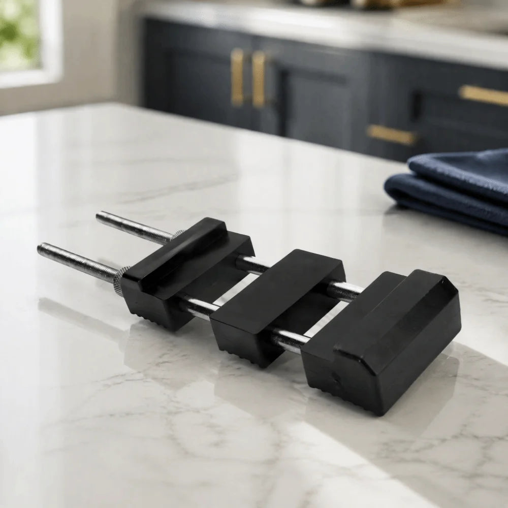 Adjustable Sharpening Stone Holder – Non-Slip Stainless Steel Stand