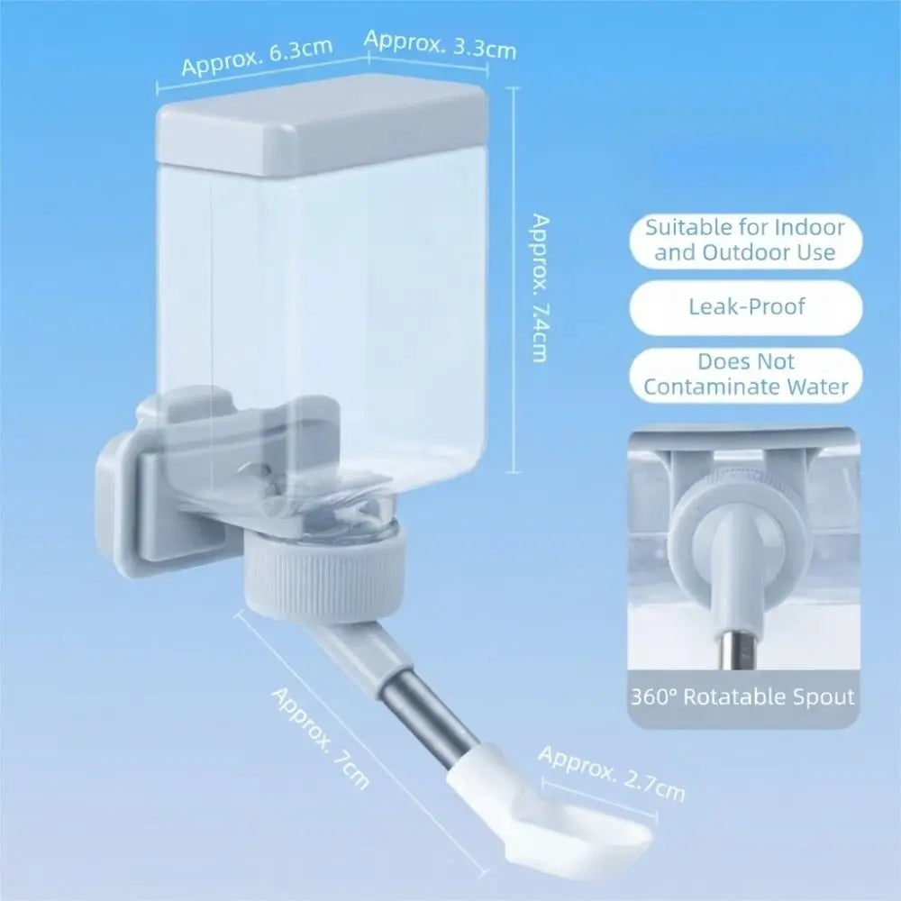 Hanging Bird Cage Water Dispenser – Leak-Proof Auto Feeder