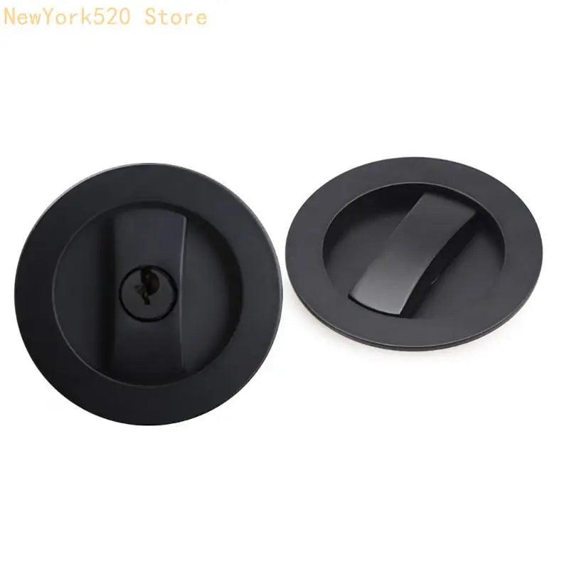 Stainless Steel Pocket Door Lock for 35mm–55mm Sliding Doors