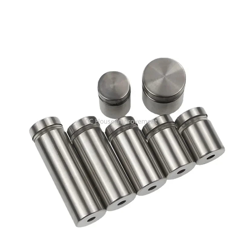10PCS 19mm Stainless Steel Standoff Screws – Glass & Acrylic Sign