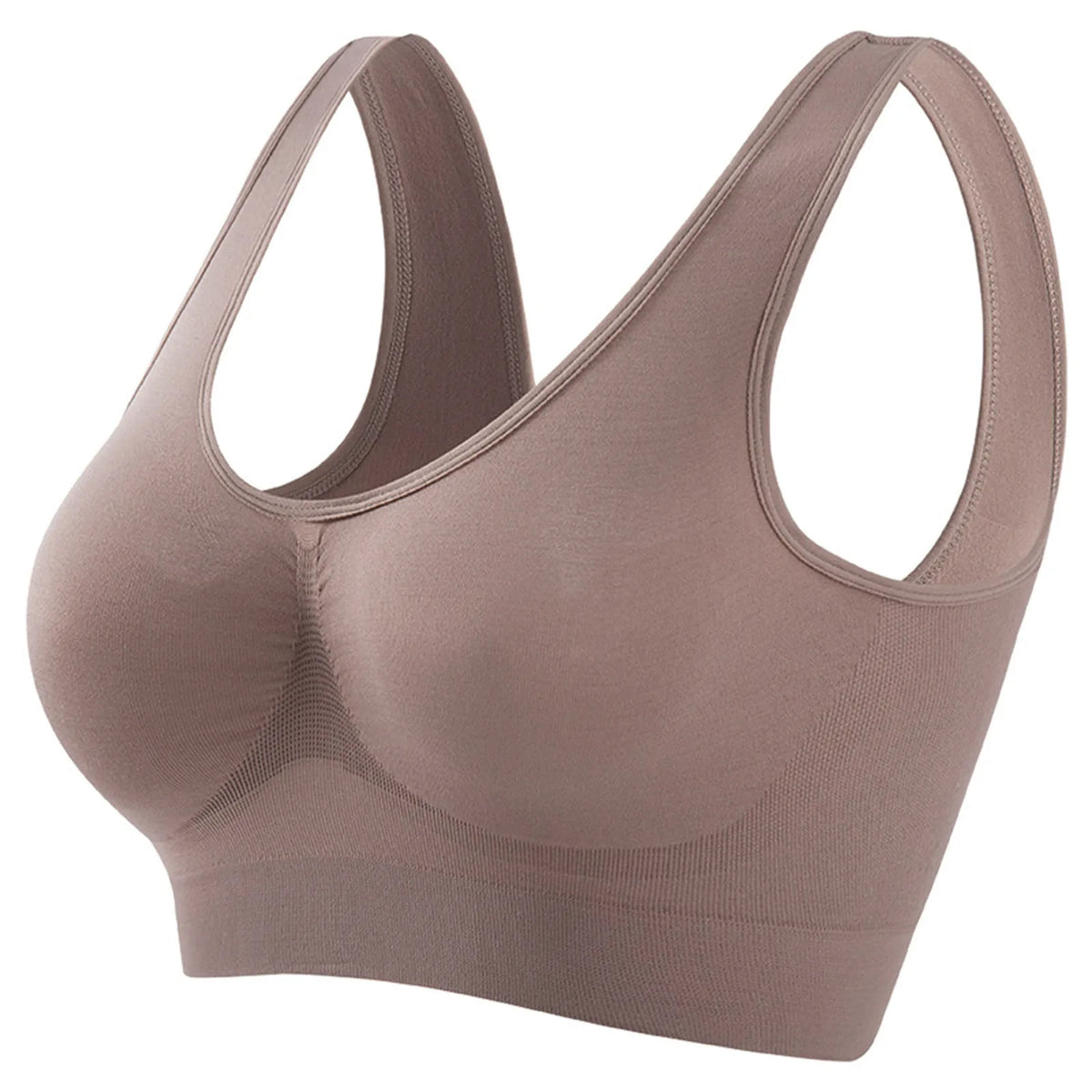 Women's Seamless Wireless Bra Sports Crop Top S–5XL